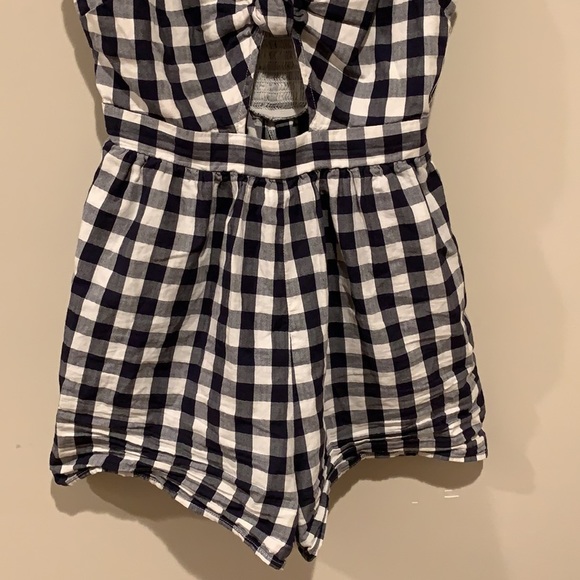 American Eagle Gingham Pin Up Romper - Women’s Size XS - Picture 6 of 8